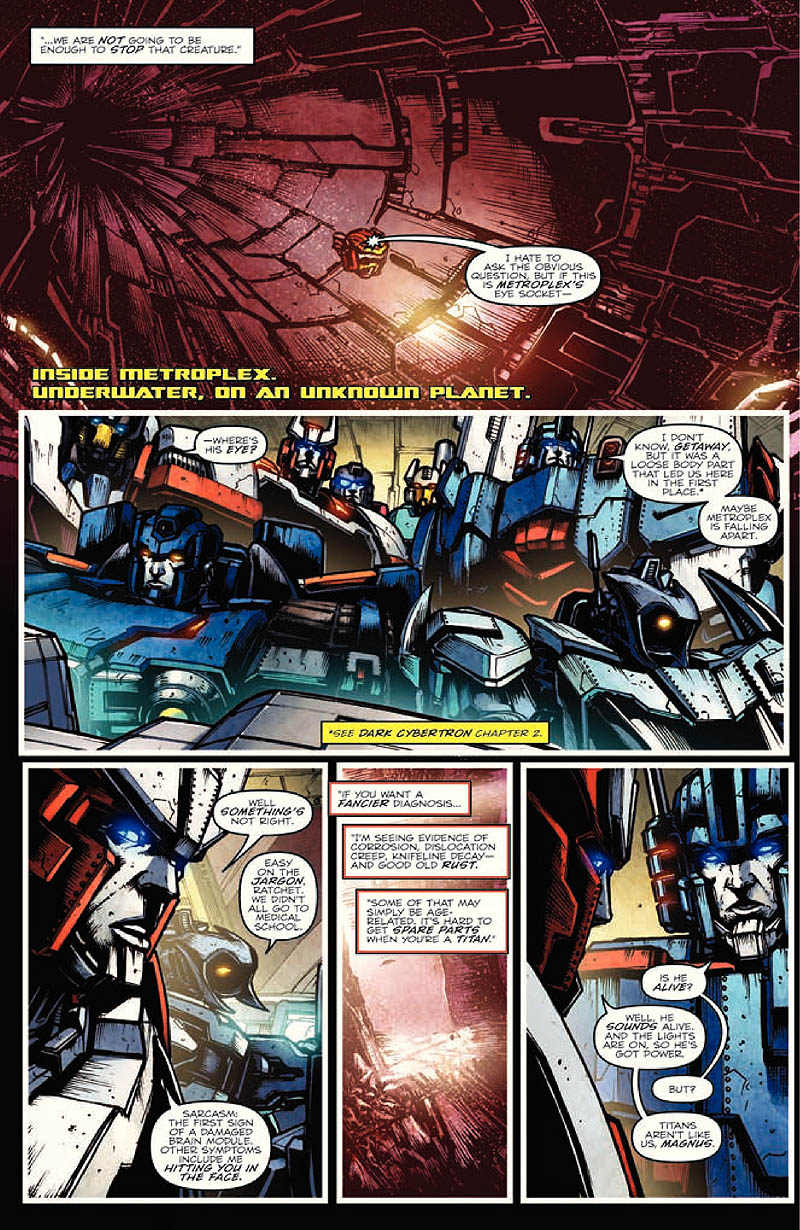 Transformers: Robots in Disguise #25: Dark Cybertron Part 7 Comic